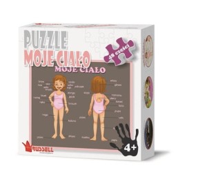 RUSSELL Puzzle edukacyjne Moje Ciało 48 elem 4+