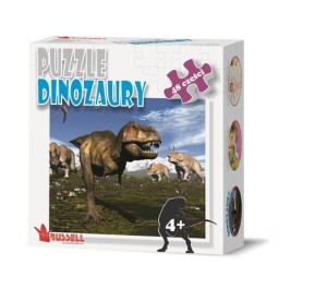 RUSSELL Puzzle edukacyjne Moje Dinozaury 48 el 4+