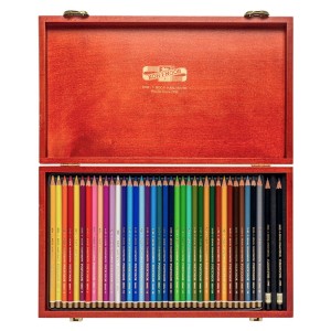 KOH-I-NOOR Kredki ołówkowe Polycolor 36 kol KASETA
