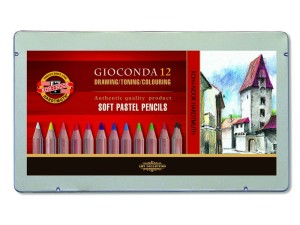 KOH-I-NOOR Pastele suche w kredce GIOCONDA 12 kol