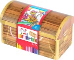 FABER-CASTELL Flamastry Connector Skrzynia Skarbów 33 kolory