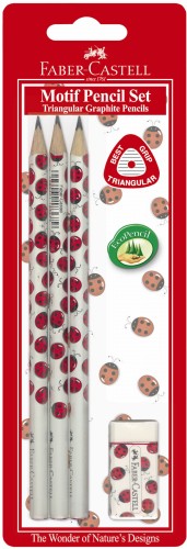 118365_Graphite pencil triangular, motif ladybird, 3 pieces_High Res_29288.jpg