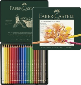 FABER-CASTELL Kredki artystyczne Polychromos 24 kolory