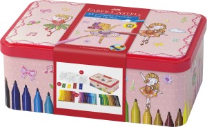 FABER-CASTELL Flamastry Connector Baletnica 33 kolory