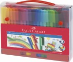 FABER-CASTELL Flamastry pisaki Connector 60 kolorów