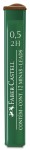 FABER-CASTELL Rysiki grafity do ołówka 0,5 mm 2H