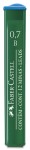 FABER-CASTELL Rysiki grafity do ołówka 0,7 mm B
