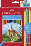 FABER-CASTELL Kredki dwustronne 36 + 6 kolorów