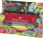 FABER-CASTELL Kredki Grip 5+5 Neon Metallic METAL