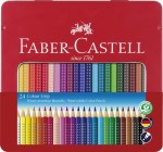 FABER-CASTELL Kredki trójkątne Grip 24 kol METAL