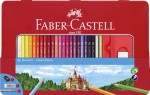 FABER-CASTELL Kredki ołówkowe Eco 48 kolorów Zamek METAL
