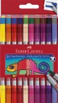 FABER-CASTELL Flamastry dwustronne 20 kolorów