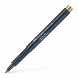 FABER-CASTELL Pisak marker metaliczny do kaligrafii Kolory