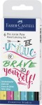 FABER-CASTELL Pisaki Handlettering 6 kolorów PASTEL