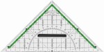 FABER-CASTELL Trójkąt geometryczny ekierka 4w1