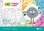 HAPPY COLOR Blok rysunkowy biały A3 Premium 100g 20 kartek