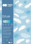 HAPPY COLOR Blok dekoracyjny A4 170g BLUE