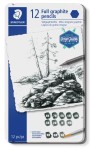 STAEDTLER Grafit w sztyfcie Mars Lumograph 12 sztuk
