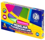 ASTRA Modelina fluorescencyjna szkolna 6 kolorów