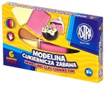 ASTRA Modelina pastelowa cukiernicza zabawa 6 kolorów