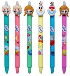 COLORINO Długopis automatyczny wymazywalny Emoji FROZEN KRAINA LODU 6 sztuk