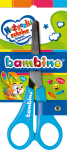 BAMBINO Nożyczki szkolne z linijką podziałką