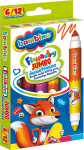 BAMBINO Flamastry dwustronne JUMBO 6/12 kolorów