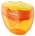 BAMBINO Temperówka potrójna z pojemnikiem