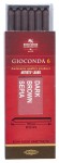 KOH-I-NOOR Wkłady do ołówka Gioconda 6 sztuk 5,6 mm CIEMNOBRĄZOWA SEPIA