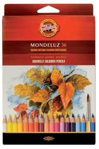 KOH-I-NOOR Kredki akwarelowe Mondeluz 36 kolorów