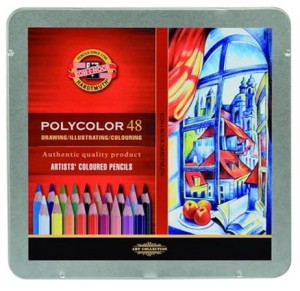 KOH-I-NOOR Kredki ołówkowe Polycolor 48 kol METAL