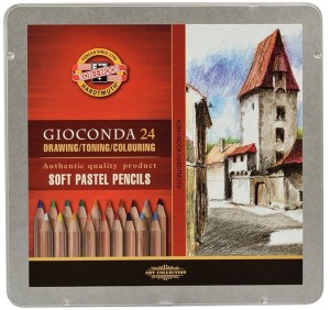 KOH-I-NOOR Pastele suche w kredce GIOCONDA 24 kol
