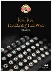KOH-I-NOOR Kalka maszynowa kopiująca czarna A4 25 arkuszy