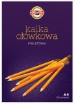 KOH-I-NOOR Kalka ołówkowa kopiująca fioletowa A4 50 arkuszy