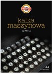 KOH-I-NOOR Kalka maszynowa kopiująca czarna A4 50 arkuszy