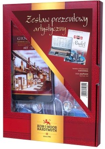 KOH-I-NOOR Zestaw artystyczny do rysunku Gioconda + blok