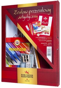 KOH-I-NOOR Zestaw artystyczny Progresso + akcesoria
