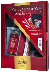 KOH-I-NOOR Zestaw artystyczny ołówek Kubuś + akcesoria