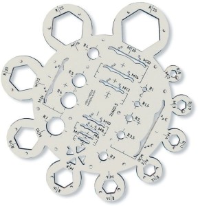 KOH-I-NOOR Szablon techniczny śruby