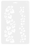 KOH-I-NOOR Szablon do zdobień 17,5 x 26 cm Liście
