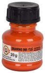 KOH-I-NOOR Tusz kreślarski do kaligrafii zdobień 20 g POMARAŃCZOWY
