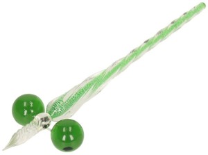 KOH-I-NOOR Pióro do kaligrafii szklane w etui ZIELONE