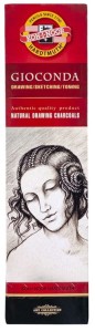 KOH-I-NOOR Węgiel naturalny rysunkowy Gioconda 6 sztuk