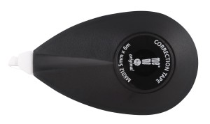 MemoBe Korektor czarny w taśmie 5 mm x 6 m MINI