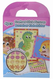 Zestaw plastyczny z naklejkami Eddy Toys MIX