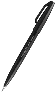 PENTEL Pisak pędzelkowy do kaligrafii Brush Pen Touch KOLORY