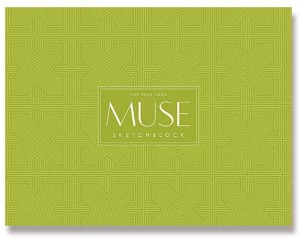 MUSE Szkicownik blok szkicowy A4+ 100 g 40 kartek