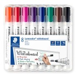 STAEDTLER Markery suchościeralne okrągłe Lumocolor 8 kolorów