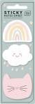 INTERDRUK Karteczki samoprzylepne Sticky Notes Sweet 75 sztuk
