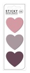 INTERDRUK Karteczki samoprzylepne Sticky Notes Hearts 75 sztuk